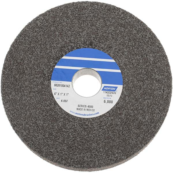 6 x 1" Silicon Carbide Deburring Wheels Disc - Norton 66261004142