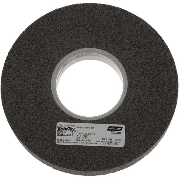 8 x 1" Silicon Carbide Deburring Wheels Disc - Norton 66261004123
