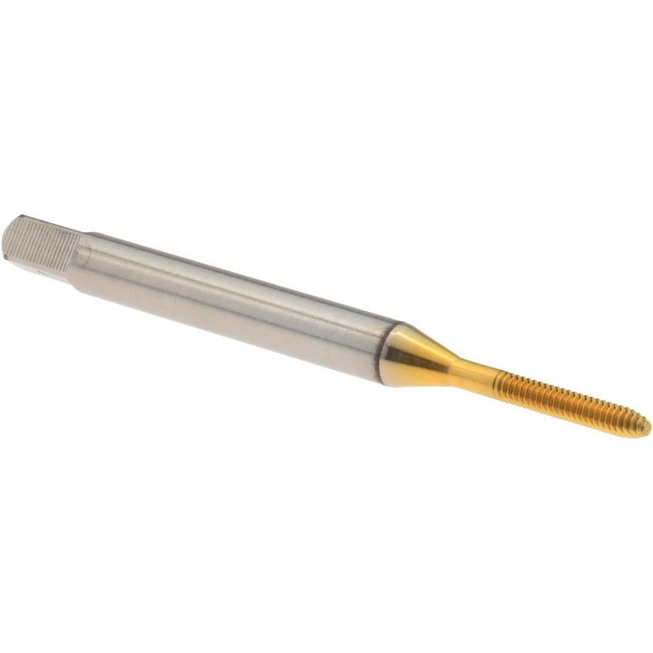 M1.6x0.35 Metric High-Speed Steel Tap, TiN - Balax 17005-01T