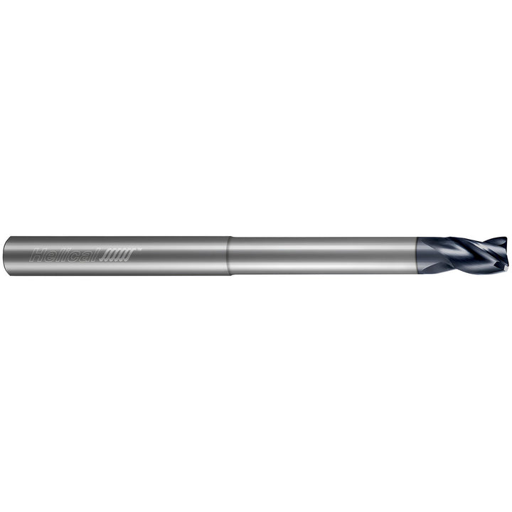 1/4" 3-Flute Solid Carbide Corner Radius End Mill, APLUS - Helical Solutions 10137