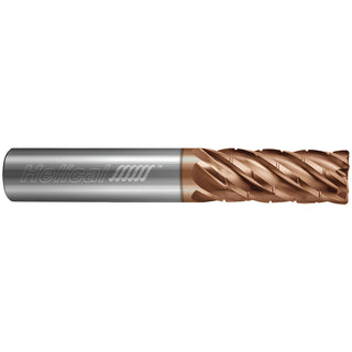 1/2" 3-Flute Solid Carbide Corner Radius End Mill - Helical Solutions 48400