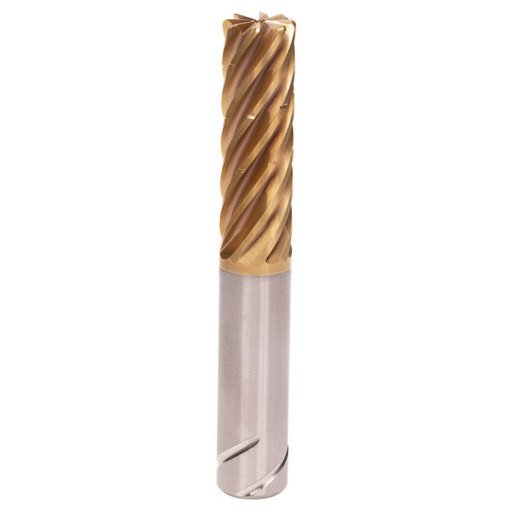 1/2" 8-Flute Solid Carbide Corner Radius End Mill, AlCrN - Kennametal 7102929