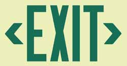 Exit Sign - AccuformNMC 7220