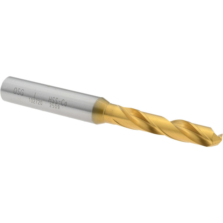 Letter I Cobalt High Speed Steel Screw Machine Drill Bit, TiN, 130° point - OSG 10272005