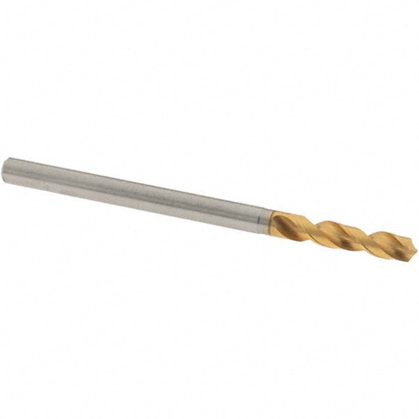 0.1142" High Speed Steel Screw Machine Drill Bit, Coated, 130° point - OSG 61529