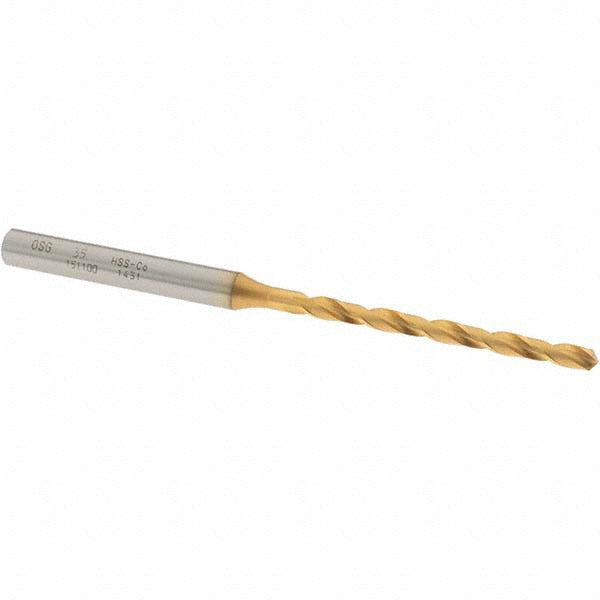 #35 Cobalt Drill Bit, TiN, 130° point - OSG 15110005