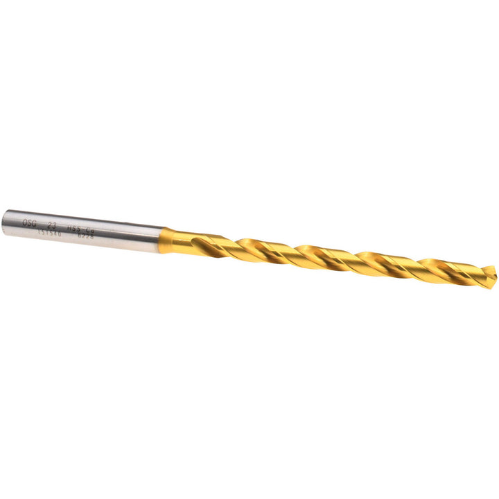 #23 Cobalt Drill Bit, TiN, 130° point - OSG 15154005