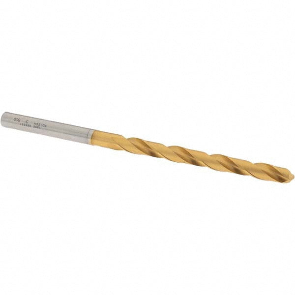 Letter C Cobalt Drill Bit, TiN, 130° point - OSG 15242005