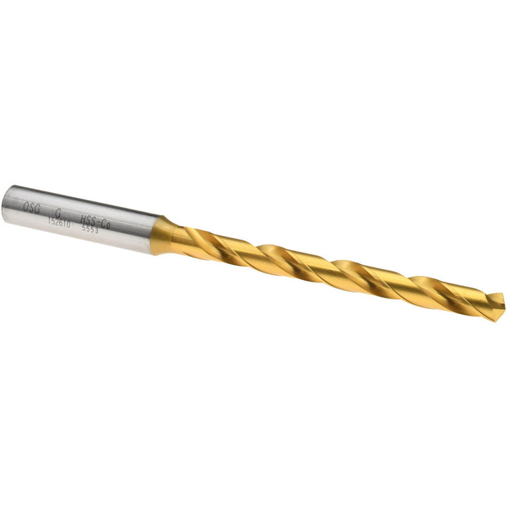 Letter G Cobalt Drill Bit, TiN, 130° point - OSG 15261005