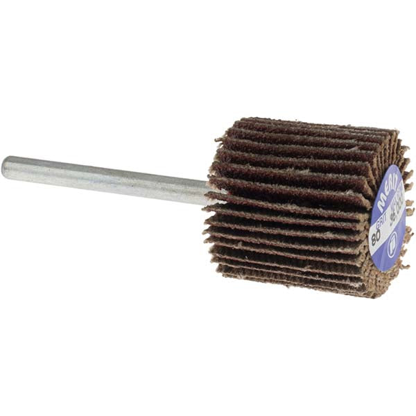 80-Grit Aluminum Oxide Flap Wheel - Merit Abrasives 08834137591