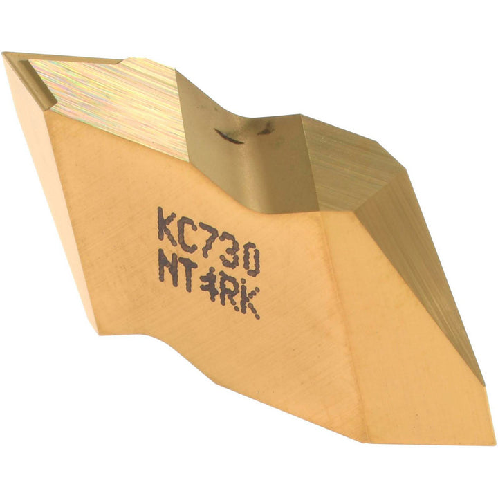 Carbide Insert, Grade KC730, TiN - Kennametal 1112897