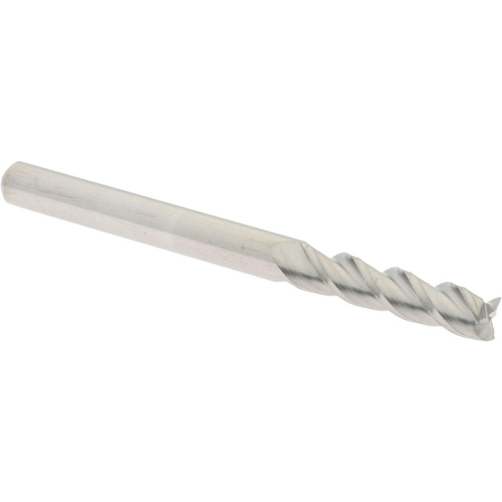 1/8" 3-Flute Solid Carbide Square End Mill - Accupro 12181887