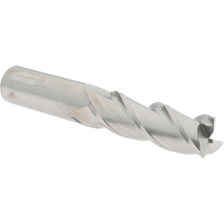 1" 3-Flute Solid Carbide Square End Mill - Accupro 12182232