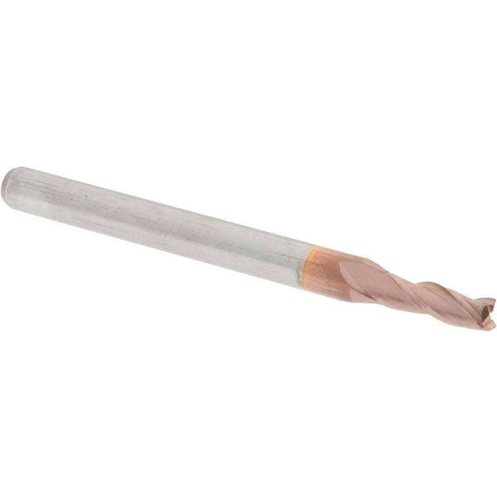 3/32" 3-Flute Solid Carbide Square End Mill, TiCN - Accupro 12181858