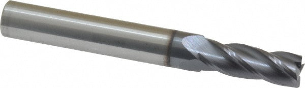9/32" 4-Flute Solid Carbide Square End Mill, AlTiN - SGS 30008