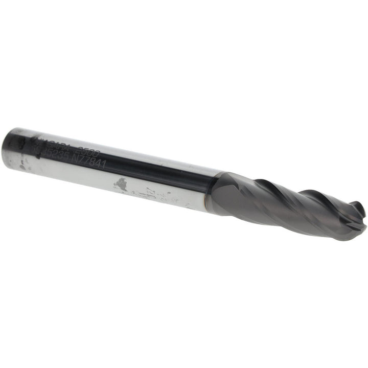 1/4" 4-Flute Solid Carbide Ball End Mill, CVD Diamond - Seco 17005001