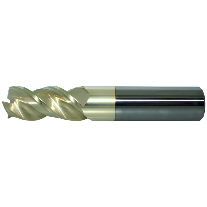 5/8" 3-Flute Solid Carbide Corner Radius End Mill, ZrN - ProMax US362078