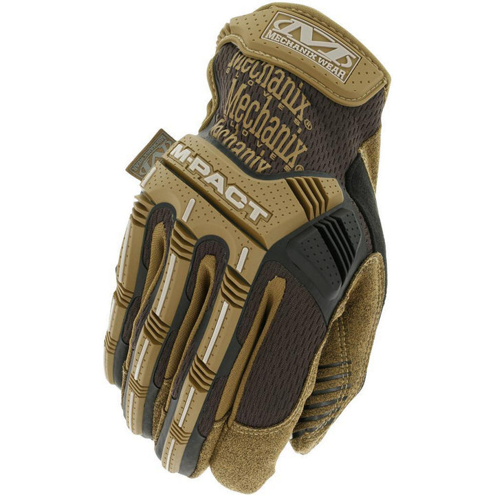 2X-Large Brown Leather Impact Gloves - Mechanix Wear MPT-07-012