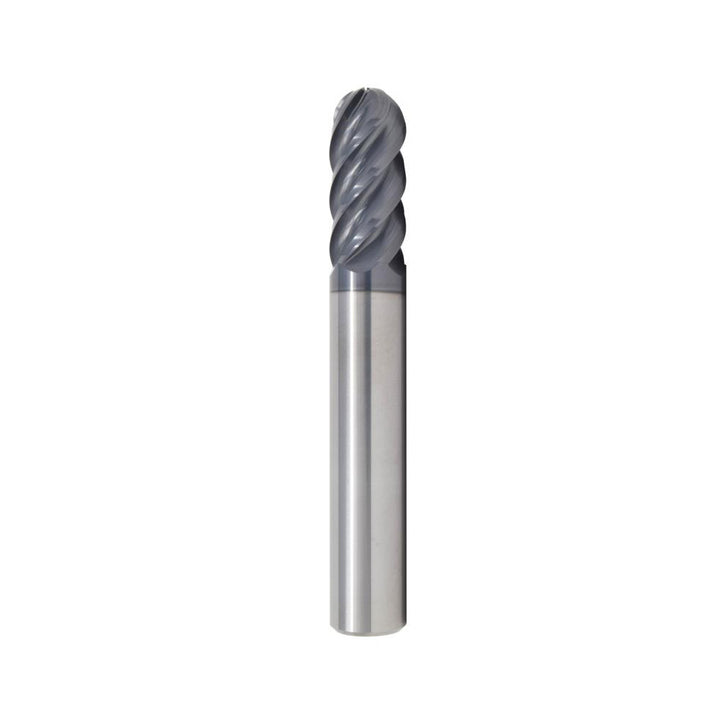 5/8" 5-Flute Solid Carbide Ball End Mill, AlTiN - SGS 32504