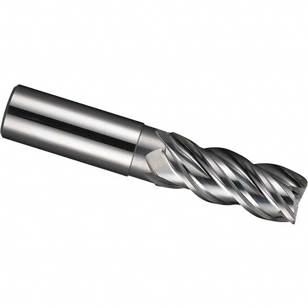 0.7874" 3-Flute Solid Carbide Corner Radius End Mill, TIB2 - SGS 44691