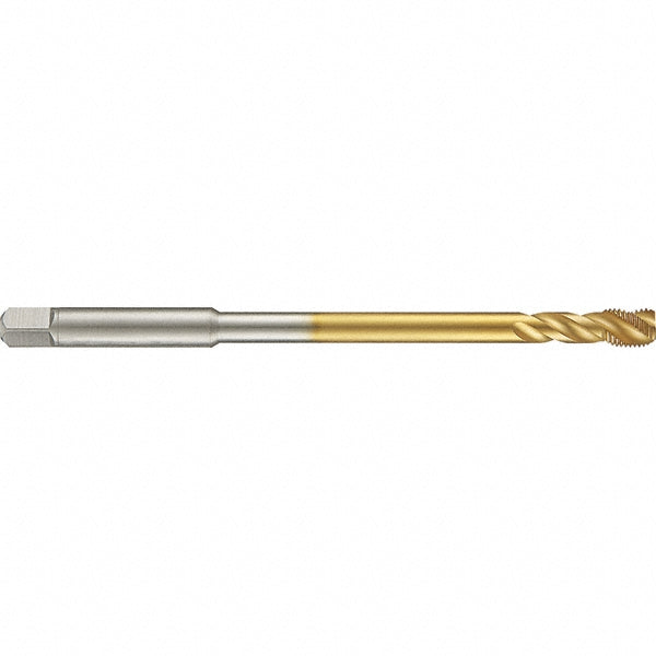 3/8-24 UNF High-Speed Steel Tap, TiN - Guhring 9042880095250