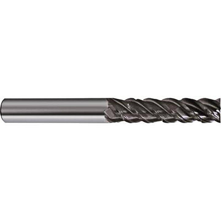3/8" 4-Flute Solid Carbide Corner Radius & Corner Chamfer End Mill, AlTiN - Guhring 9067740095200