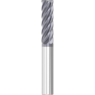 0.5000" 6-Flute Solid Carbide Corner Radius End Mill, AlTiN - Seco 10072647