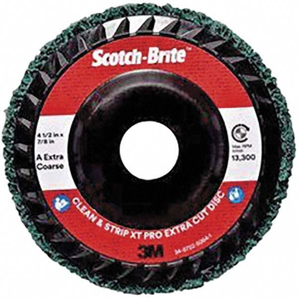 4-1/2" Aluminum Oxide Deburring Wheels Disc - 3M 7100175515