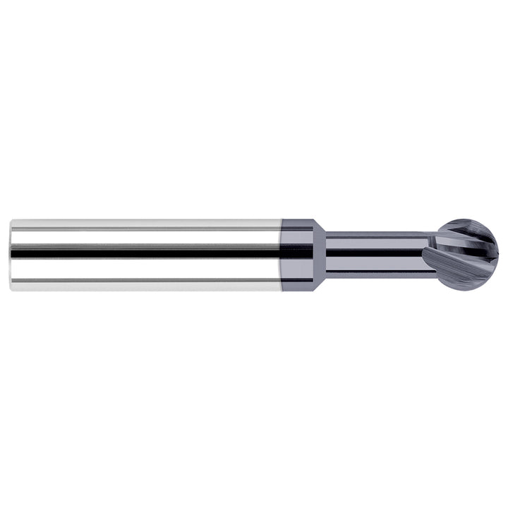 1/4" 4-Flute Solid Carbide Undercutting End Mill, AlTiN - Harvey Tool 846616-C3