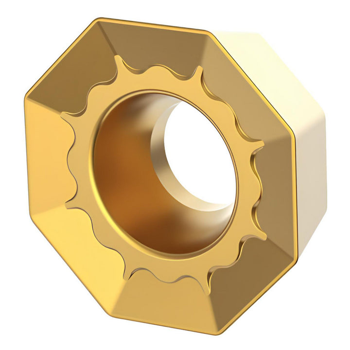 ODMT040408EN41 Solid Carbide Insert, Grade X500, TiN - Kennametal 5656811