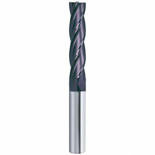 1/2" 4-Flute Solid Carbide Corner Radius & Corner Chamfer End Mill, FIREX - Guhring 9199570127000