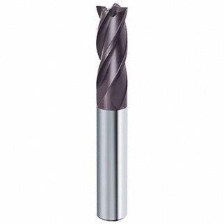 3/8" 4-Flute Solid Carbide Corner Radius & Corner Chamfer End Mill, FIREX - Guhring 9199560095200