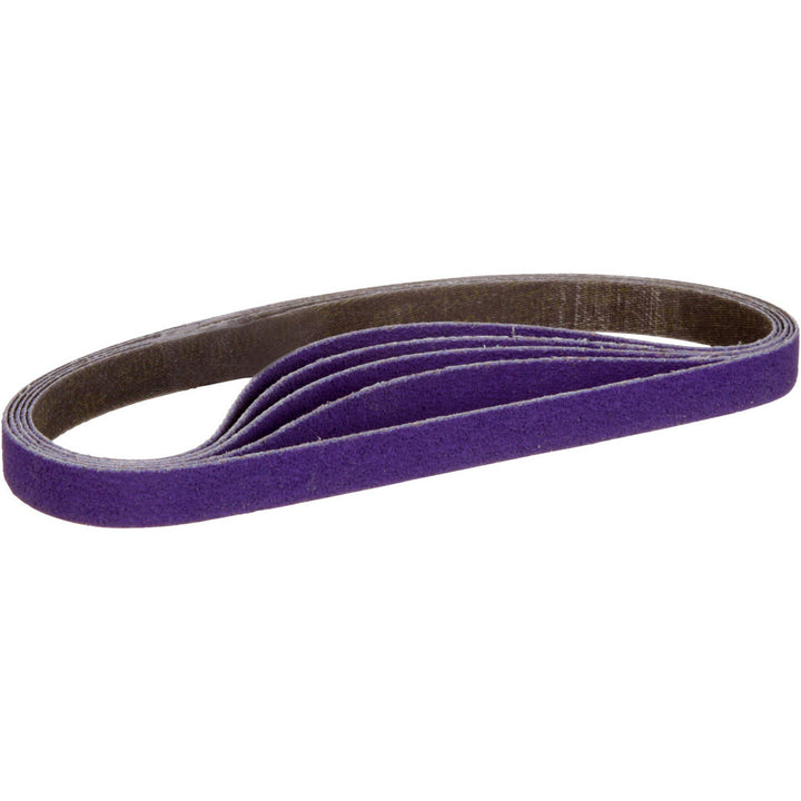 1/2 x 18" 60+-Grit Ceramic Belt - 3M 7100033185