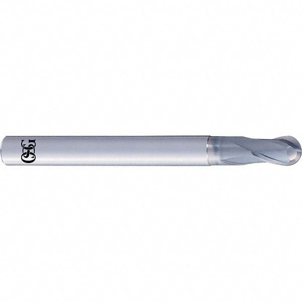 0.1181" 2-Flute Solid Carbide Ball End Mill, DUROREY - OSG 3042004