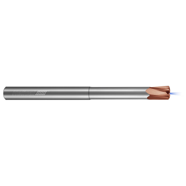 1/4" 5-Flute Solid Carbide High-Feed End Mill, Tplus - Helical Solutions 82698