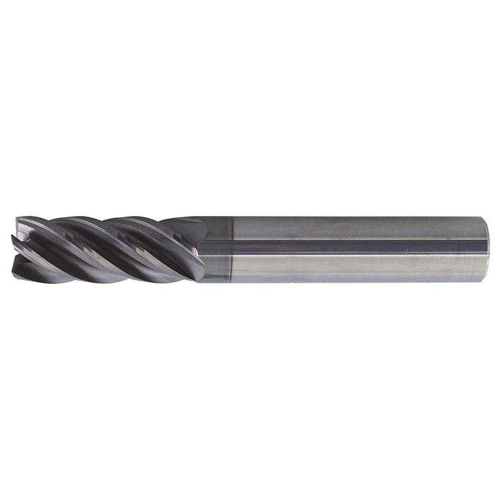 3/8" 5-Flute Solid Carbide Square End Mill, PowerLayer - ProMax US556095