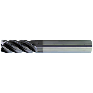 3/4" 5-Flute Solid Carbide Corner Radius End Mill, PowerLayer - ProMax US556099