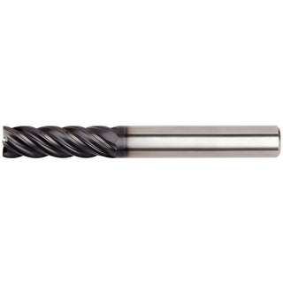 1" 5-Flute Solid Carbide Corner Radius End Mill, AlTiN - Kennametal 6769792