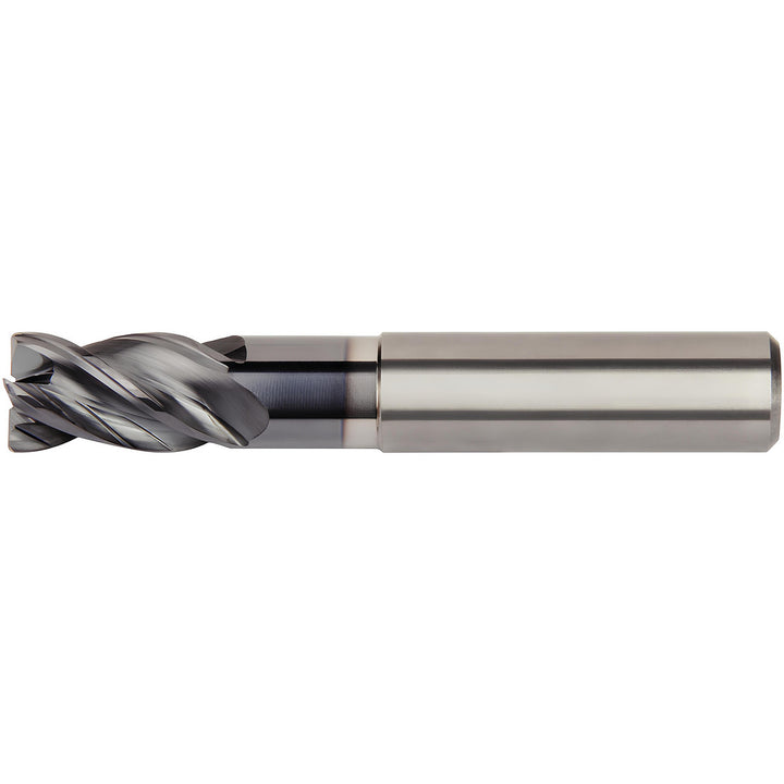 0.1575" 4-Flute Solid Carbide Corner Radius End Mill, AlTiN - Kennametal 6767968