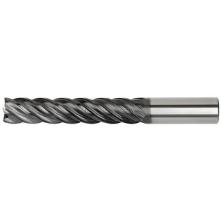 1" 5-Flute Solid Carbide Corner Radius End Mill, AlTiN - Kennametal 6764491