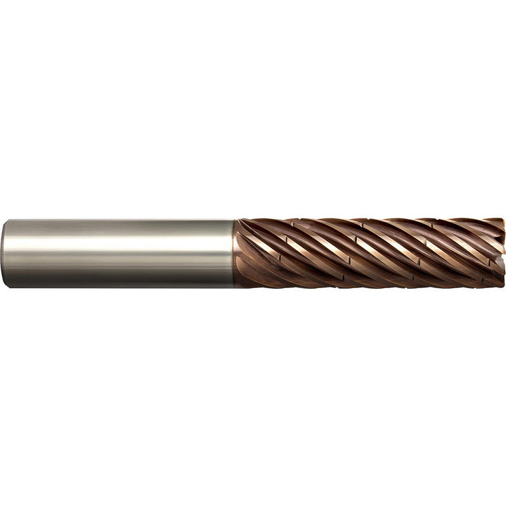 3/8" 9-Flute Solid Carbide Corner Radius End Mill - M.A. Ford. 380CB37514AX