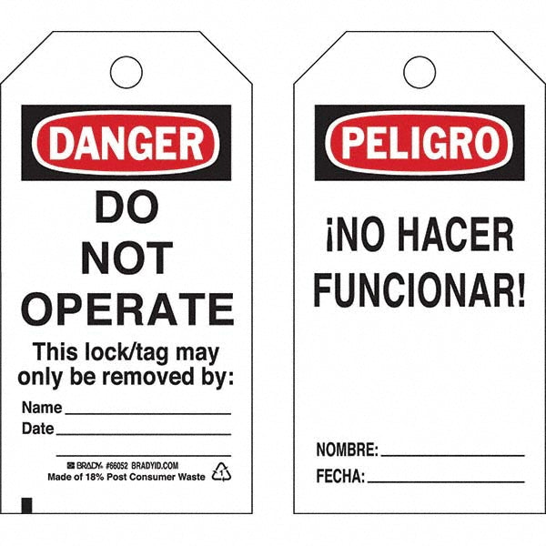 DANGER Tag - Brady 65670