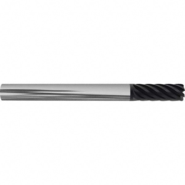 1/2" 7-Flute Solid Carbide Corner Radius End Mill, AlCrTiN - Accupro 312642