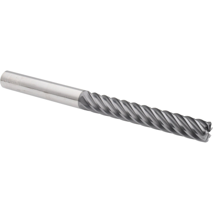 1/2" 7-Flute Solid Carbide Corner Radius End Mill, AlCrTiN - Accupro 312662