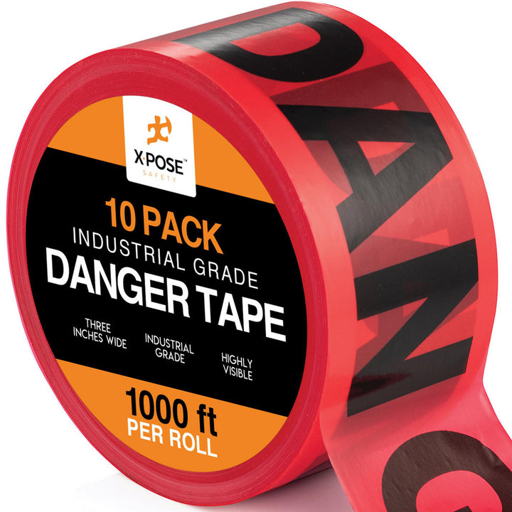 Red Safety Tape - Xpose Safety PDT-1-X