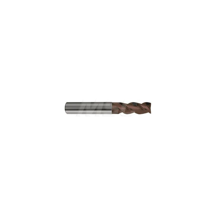 3-Flute Solid Carbide Corner Radius & Corner Chamfer End Mill, nano-Si - Guhring 9067970030000