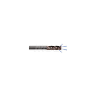 4-Flute Solid Carbide Corner Radius & Corner Chamfer End Mill, nano-Si - Guhring 9068010120000