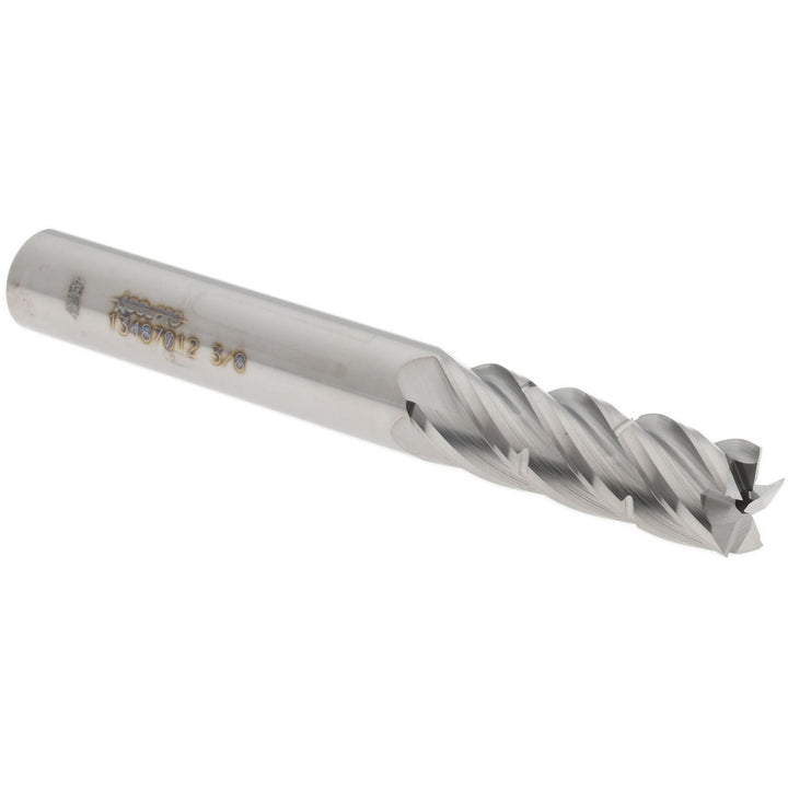3/8" 5-Flute Solid Carbide Square End Mill - Accupro 14735159