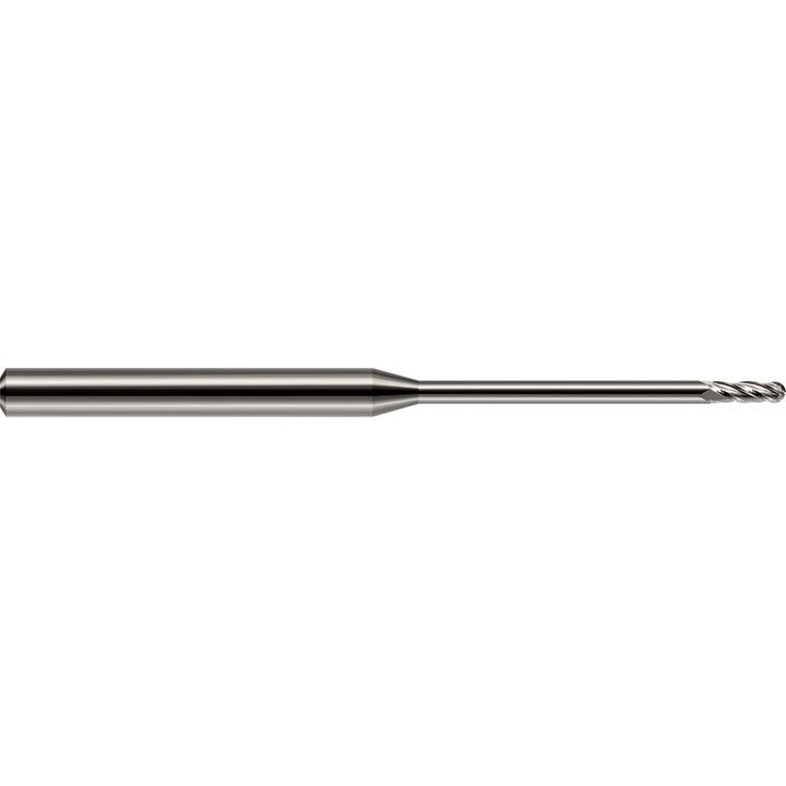 1/16" 4-Flute Solid Carbide Ball End Mill - Harvey Tool 861262
