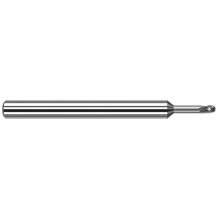 1/32" 3-Flute Solid Carbide Ball End Mill - Harvey Tool 947031